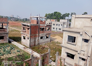 Villas under construction